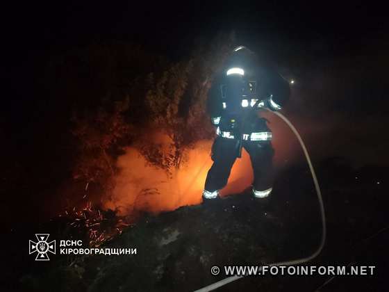 На Кіровоградщині виникло майже тридцять пожеж (ФОТО)